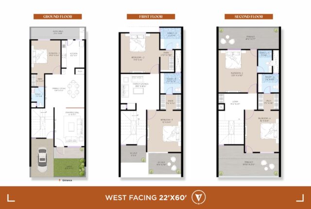 5 bhk House in Bhopal - Sagar Sunrise Bungalows